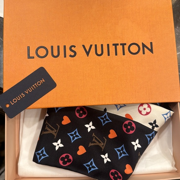 Louis Vuitton Accessories - Louis Vuitton Game On Twilly with box ♠️♥️♣️♦️🃏